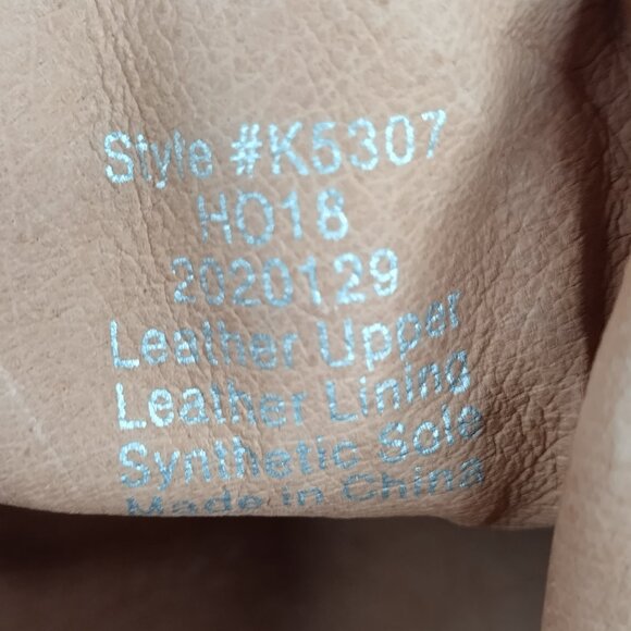 Madewell Charley Bootie Leather Block Heel English Saddle K5307 Women US 8 - Picture 15 of 16